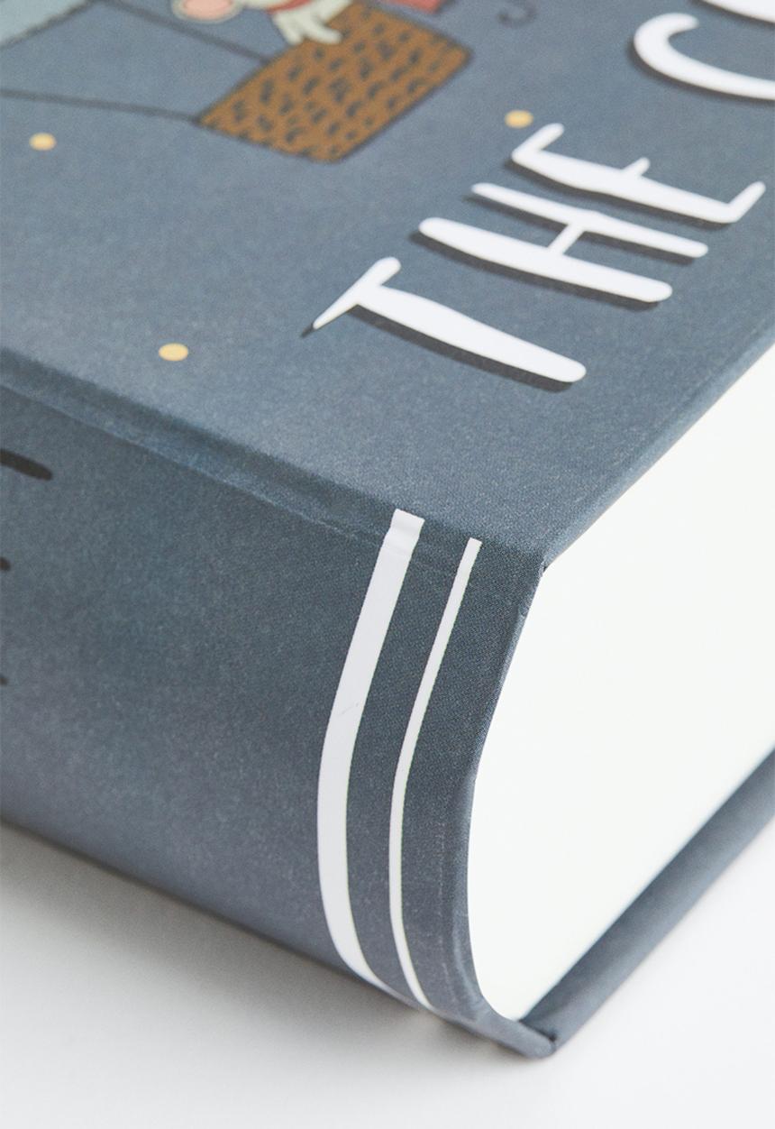 H&M - Book-shaped storage box - dark blue