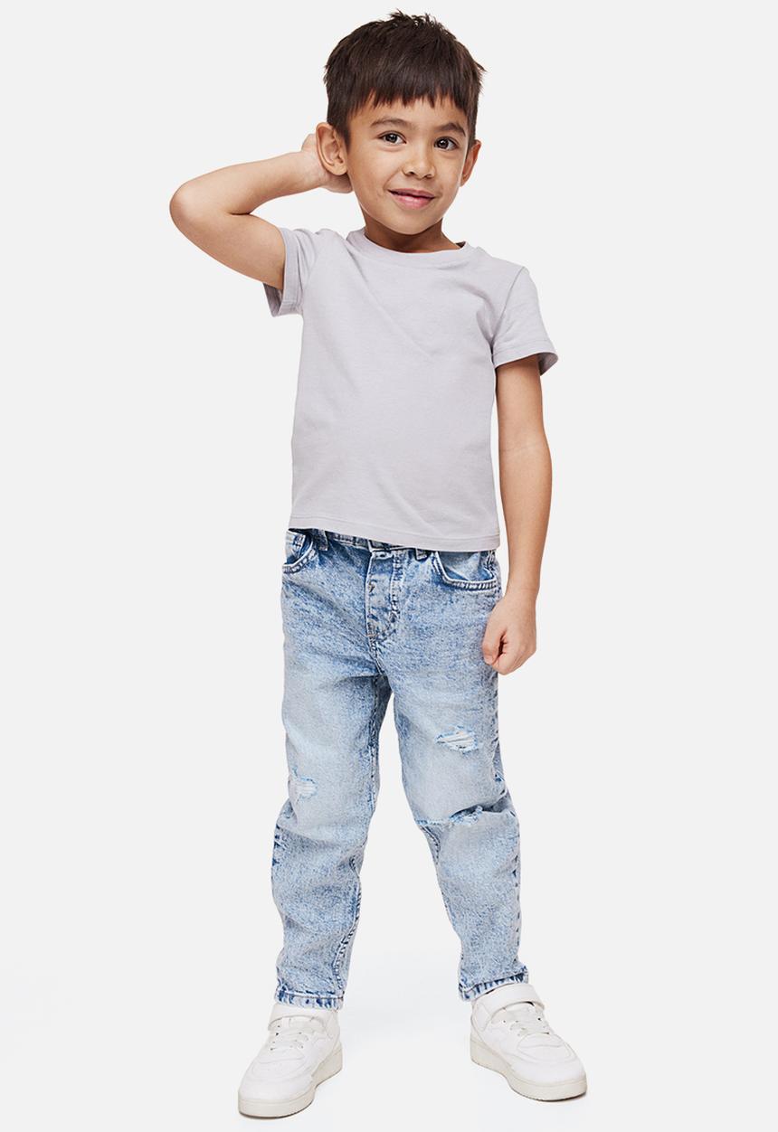 H&M - Balloon fit jeans - light denim blue