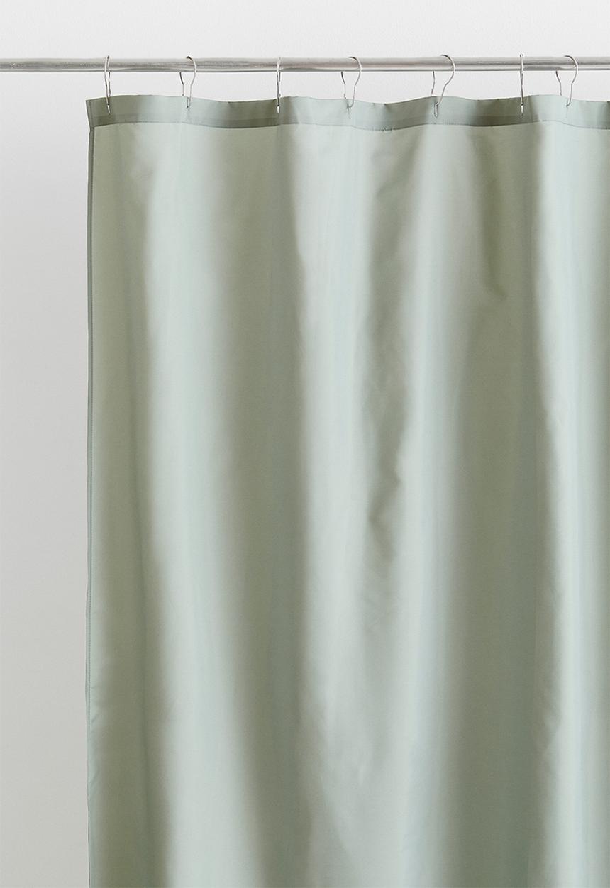 H&M - Shower curtain - dusky green