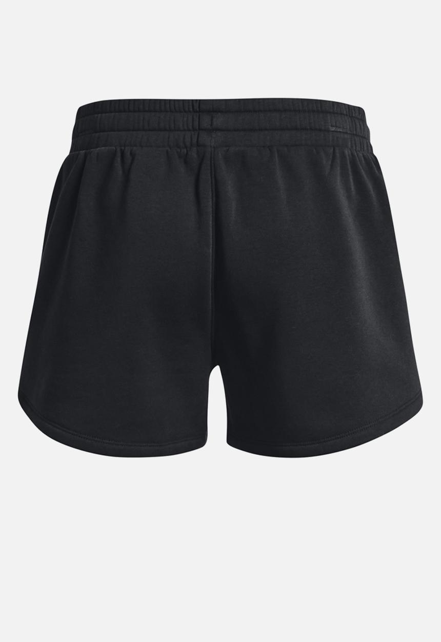 Under Armour - Rival fleece short - black / white