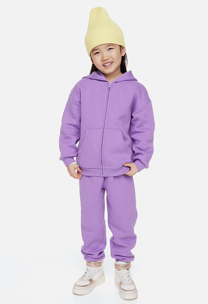 H&M - Joggers - purple marl 