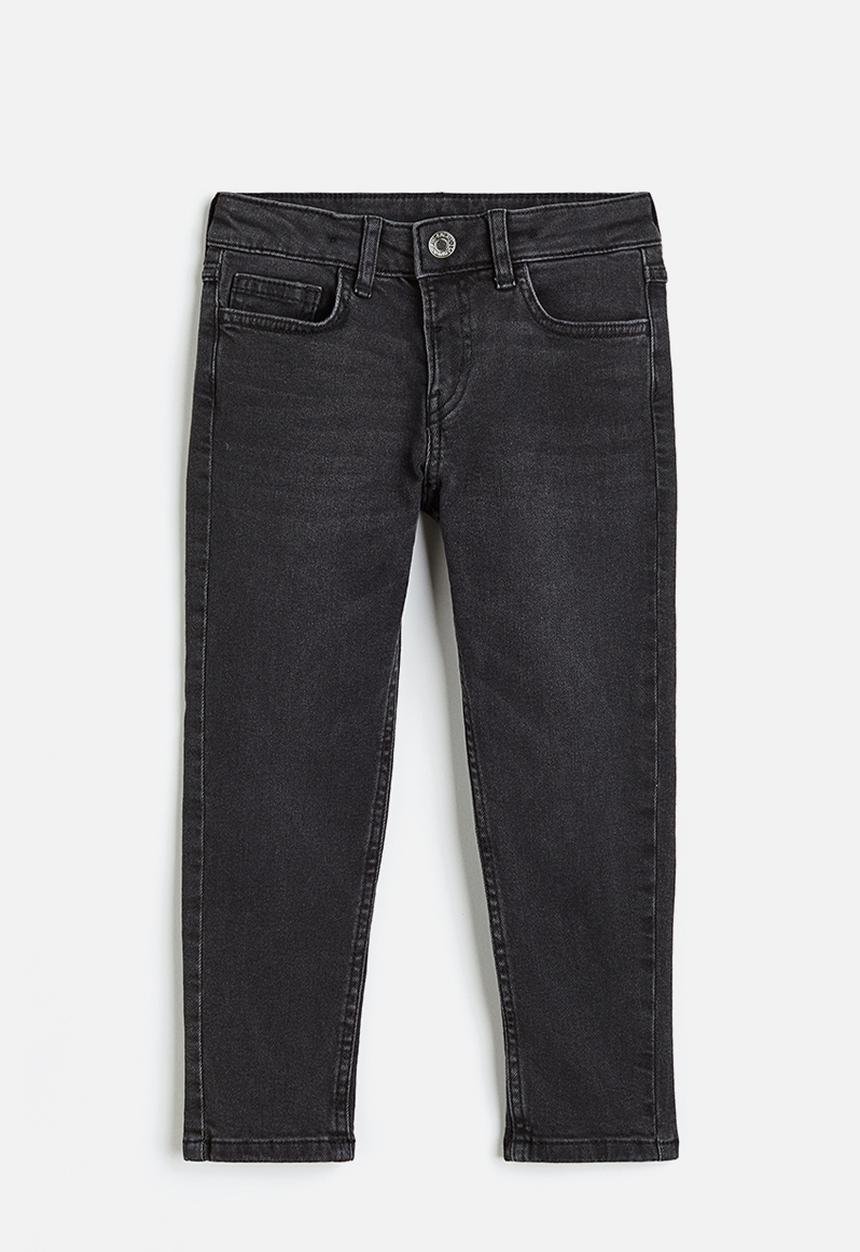 H&M - Relaxed tapered fit jeans - dark grey