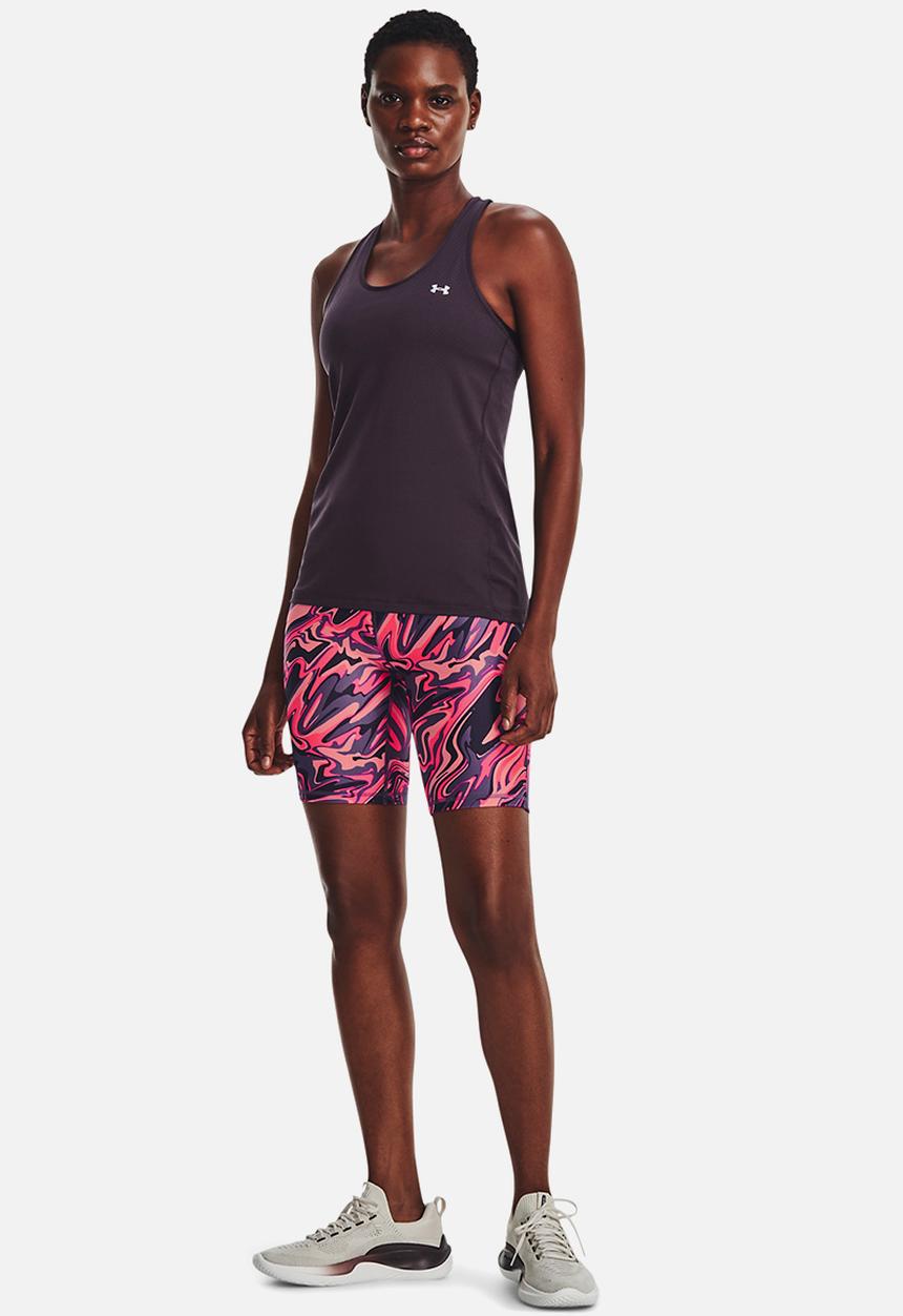 Under Armour - Armour aop bike short - posh pink / white