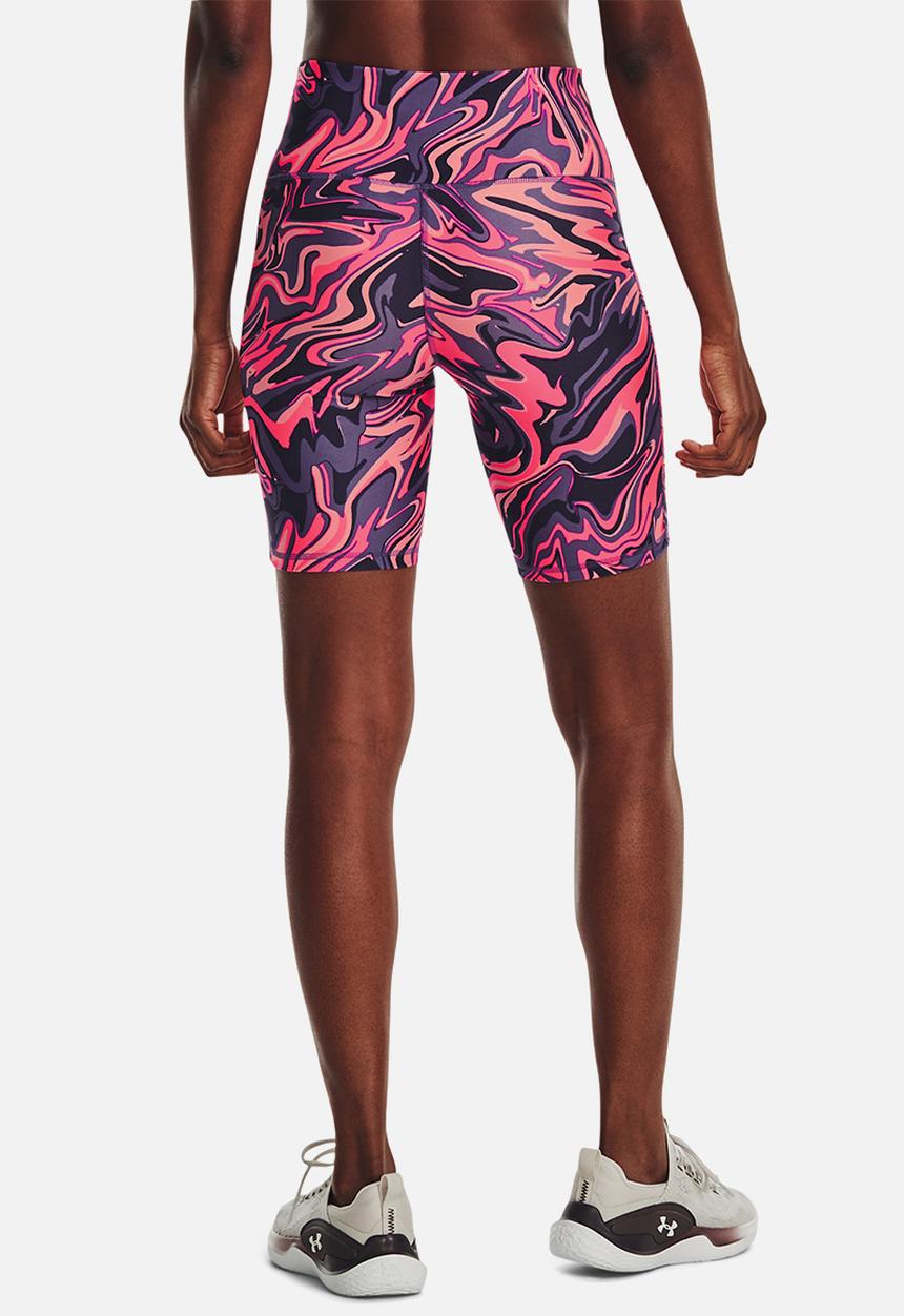 Under Armour - Armour aop bike short - posh pink / white
