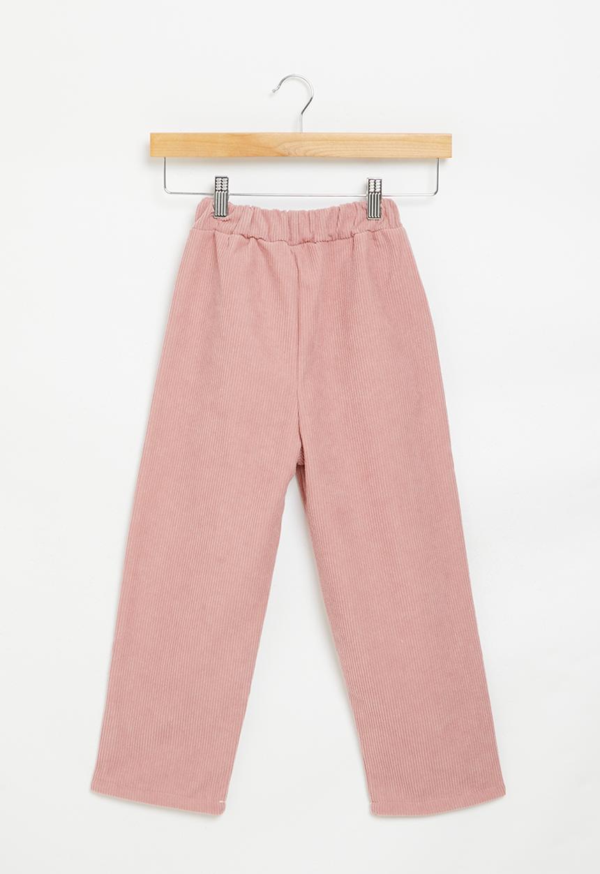 Pop Candy - Girls cord pants - pink