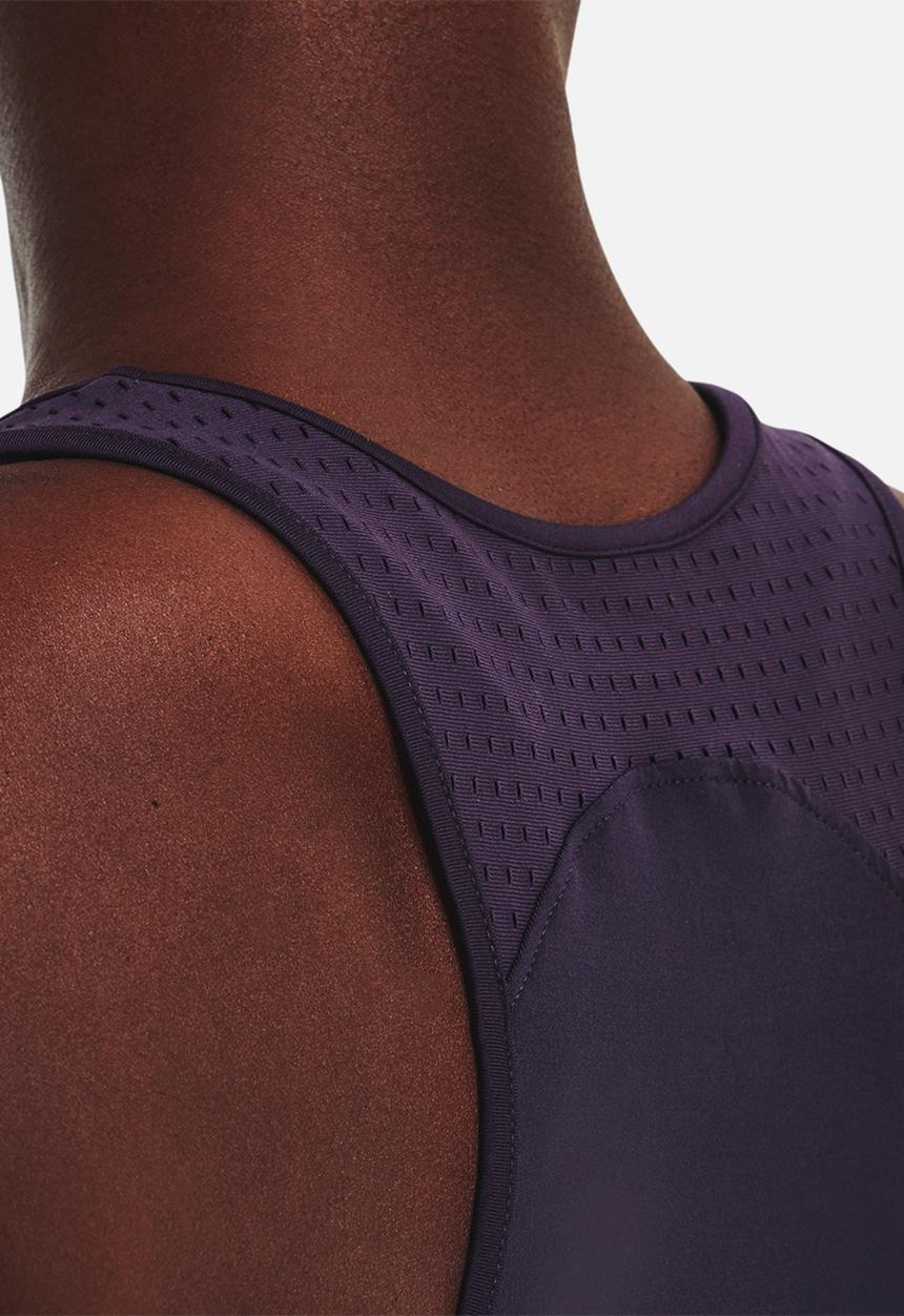 Under Armour - Armour mesh tank - tux purple / pink shock