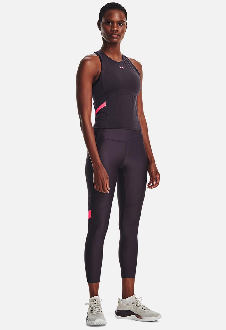 Under Armour - Armour mesh tank - tux purple / pink shock