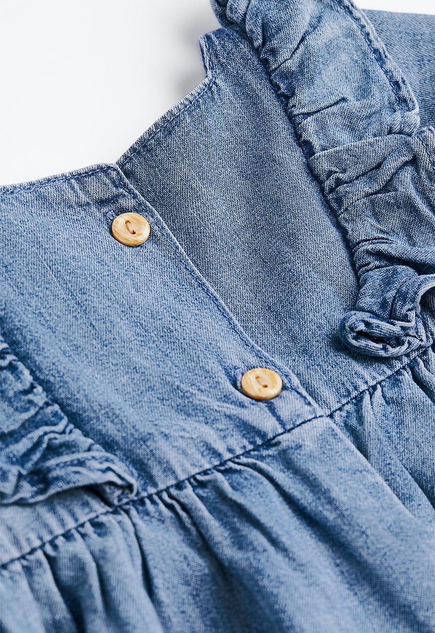 H&M - 2-Piece cotton set - denim blue/light pink 
