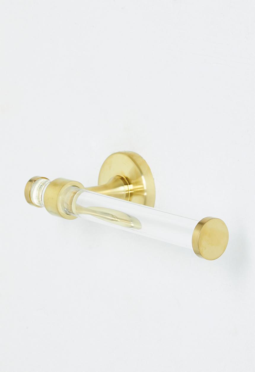 Sixth Floor - Elo acrylic toilet paper holder - gold