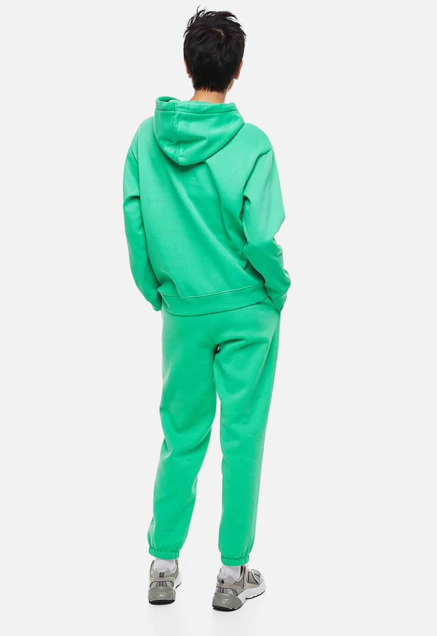 H&M - Cotton-blend sweatpants - green