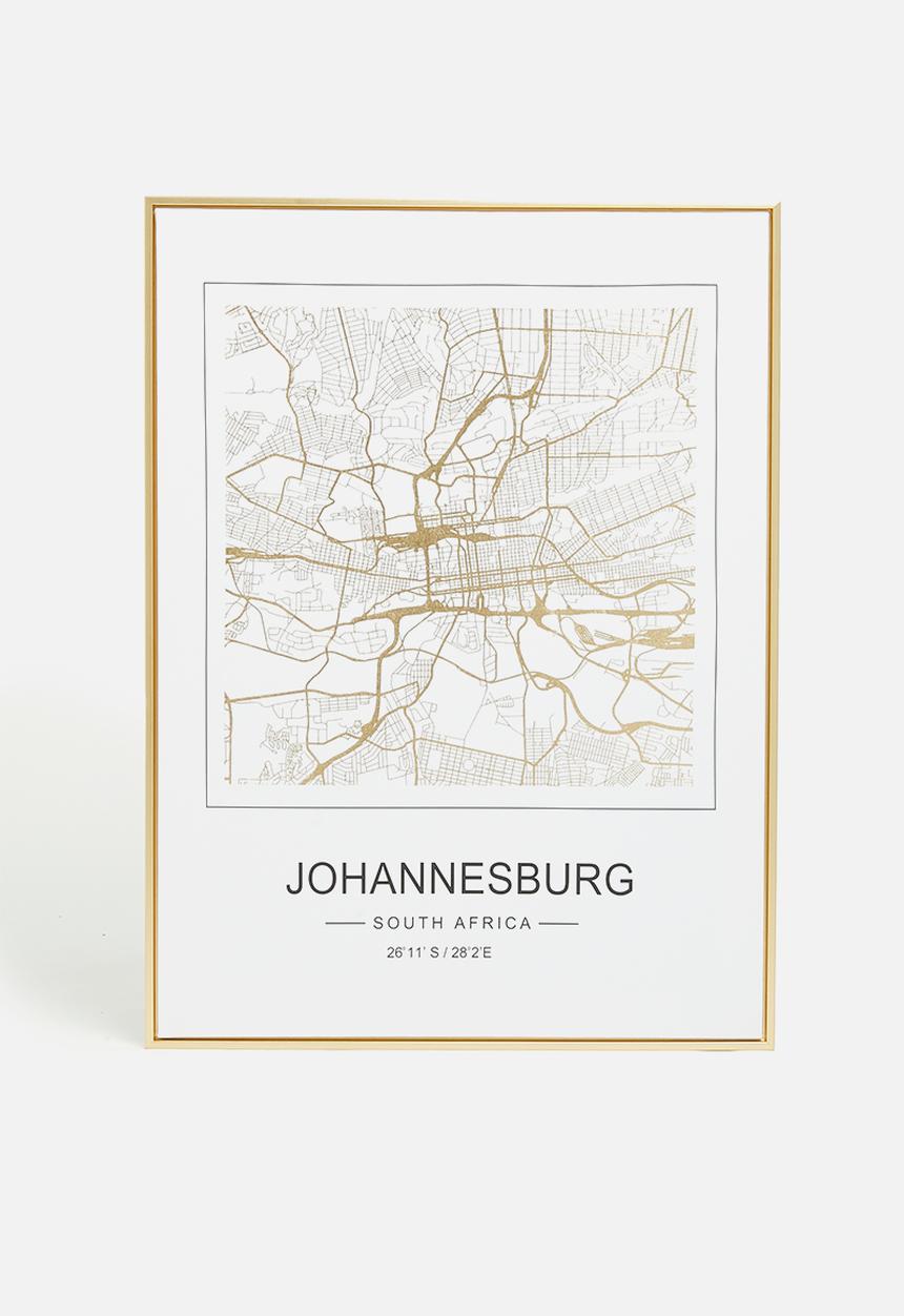 Sixth Floor - Johannesburg, South Africa - framed art