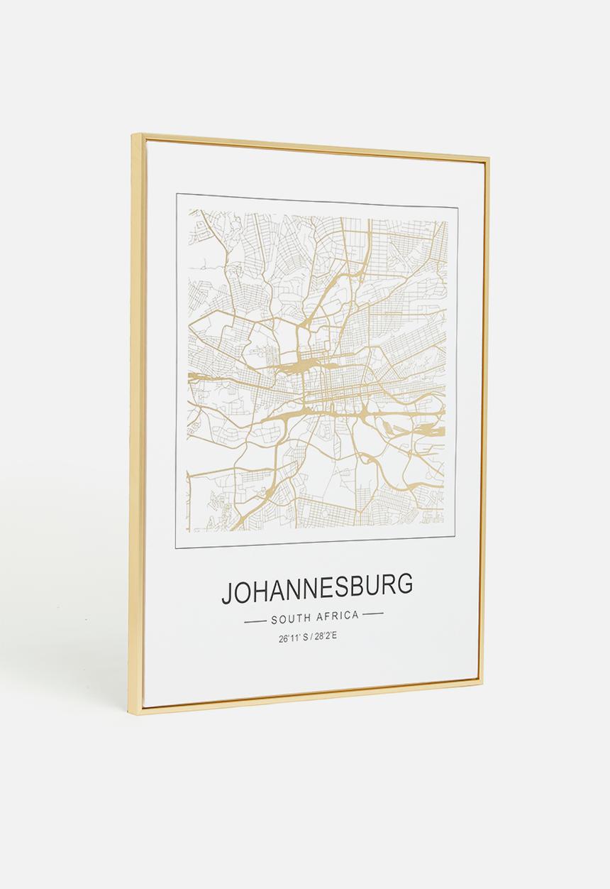 Sixth Floor - Johannesburg, South Africa - framed art