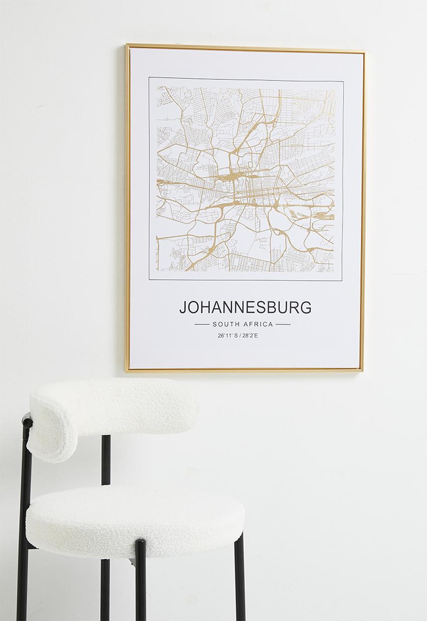 Sixth Floor - Johannesburg, South Africa - framed art