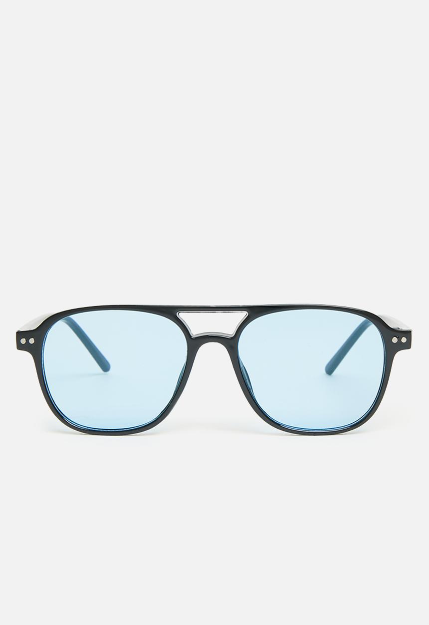 Superbalist - Erin Aviator sunglasses - black & blue