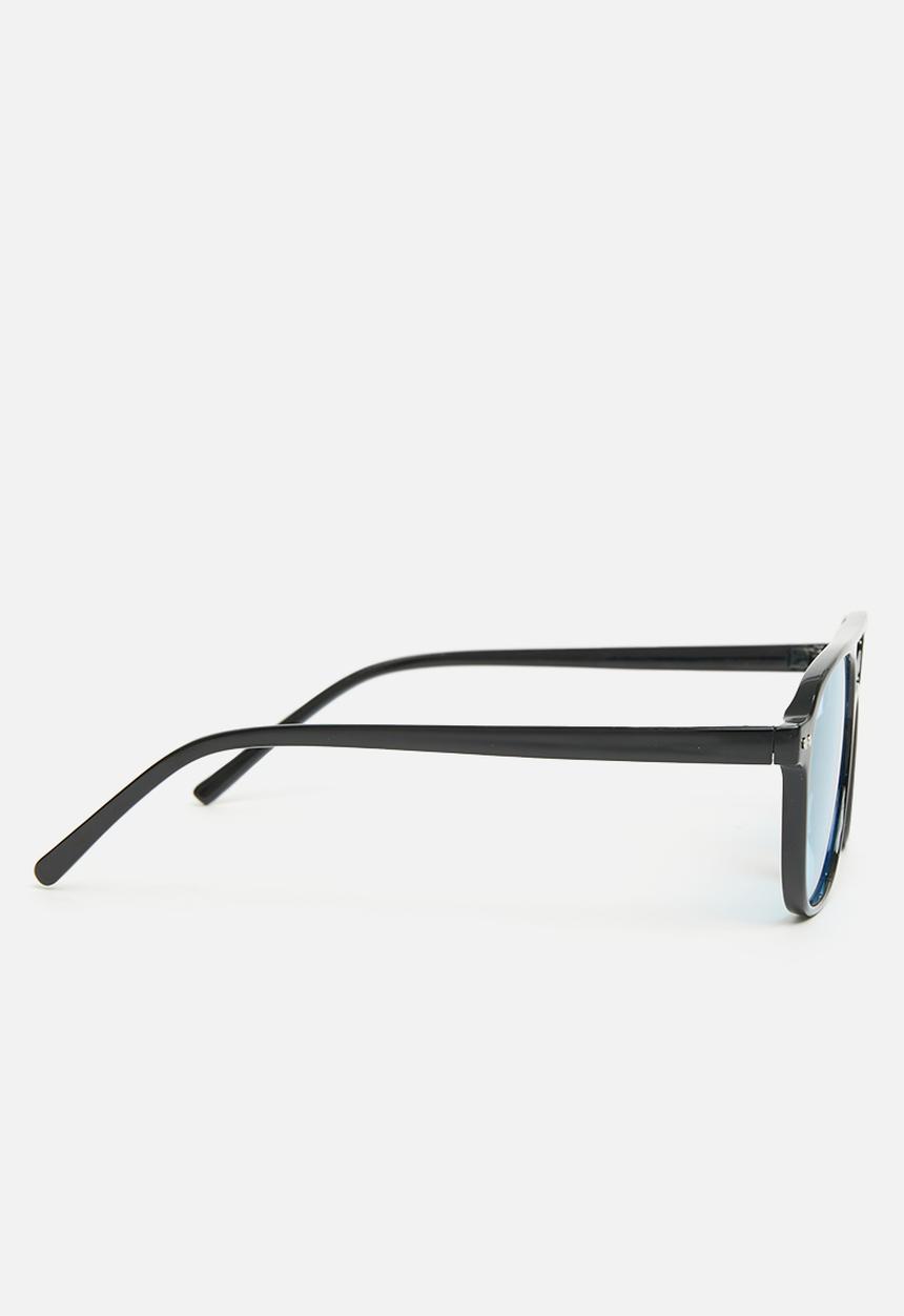 Superbalist - Erin Aviator sunglasses - black & blue