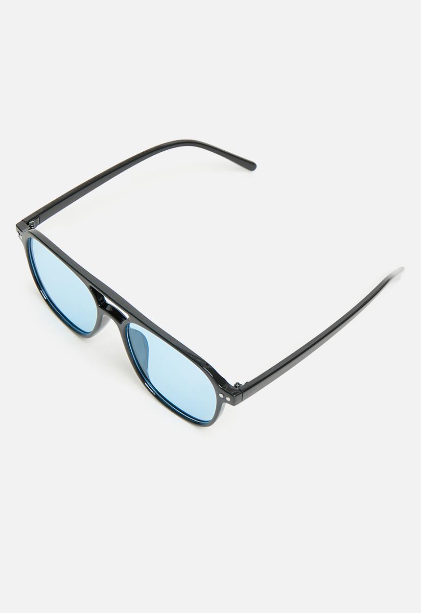 Superbalist - Erin Aviator sunglasses - black & blue