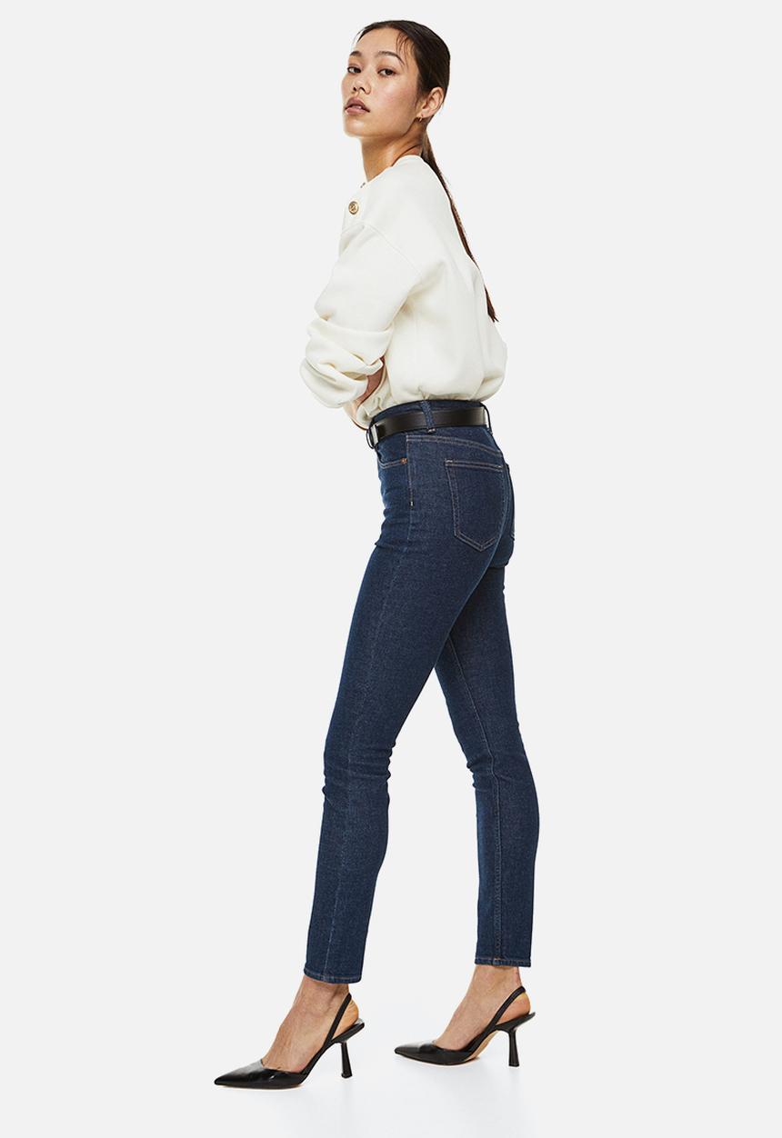 H&M - Skinny high jeans - blue