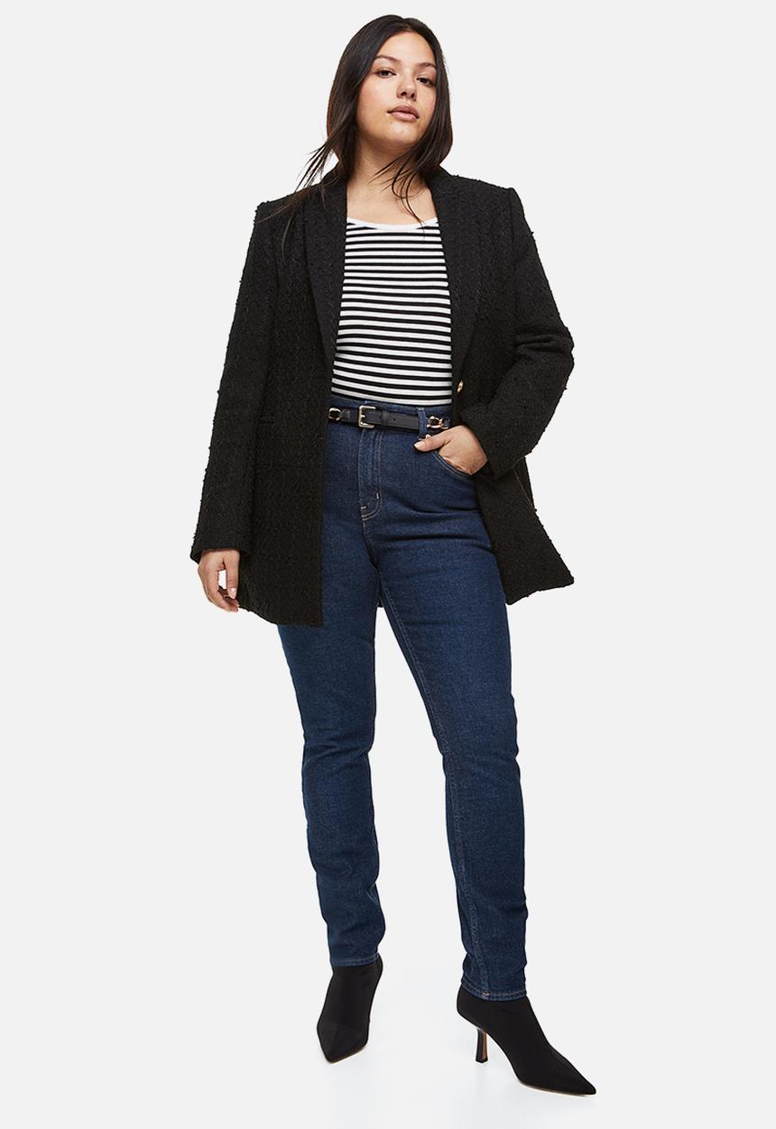 H&M - Skinny high jeans - blue