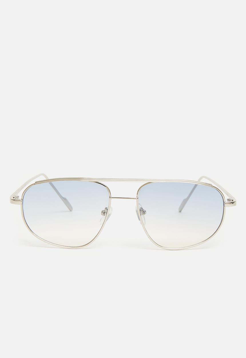 Superbalist - Callie aviator sunglasses - silver/blue