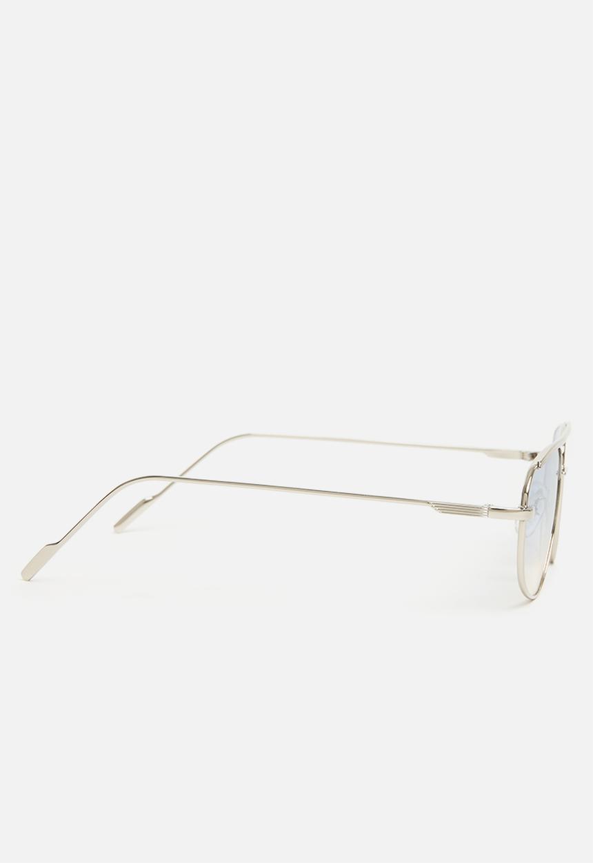Superbalist - Callie aviator sunglasses - silver/blue