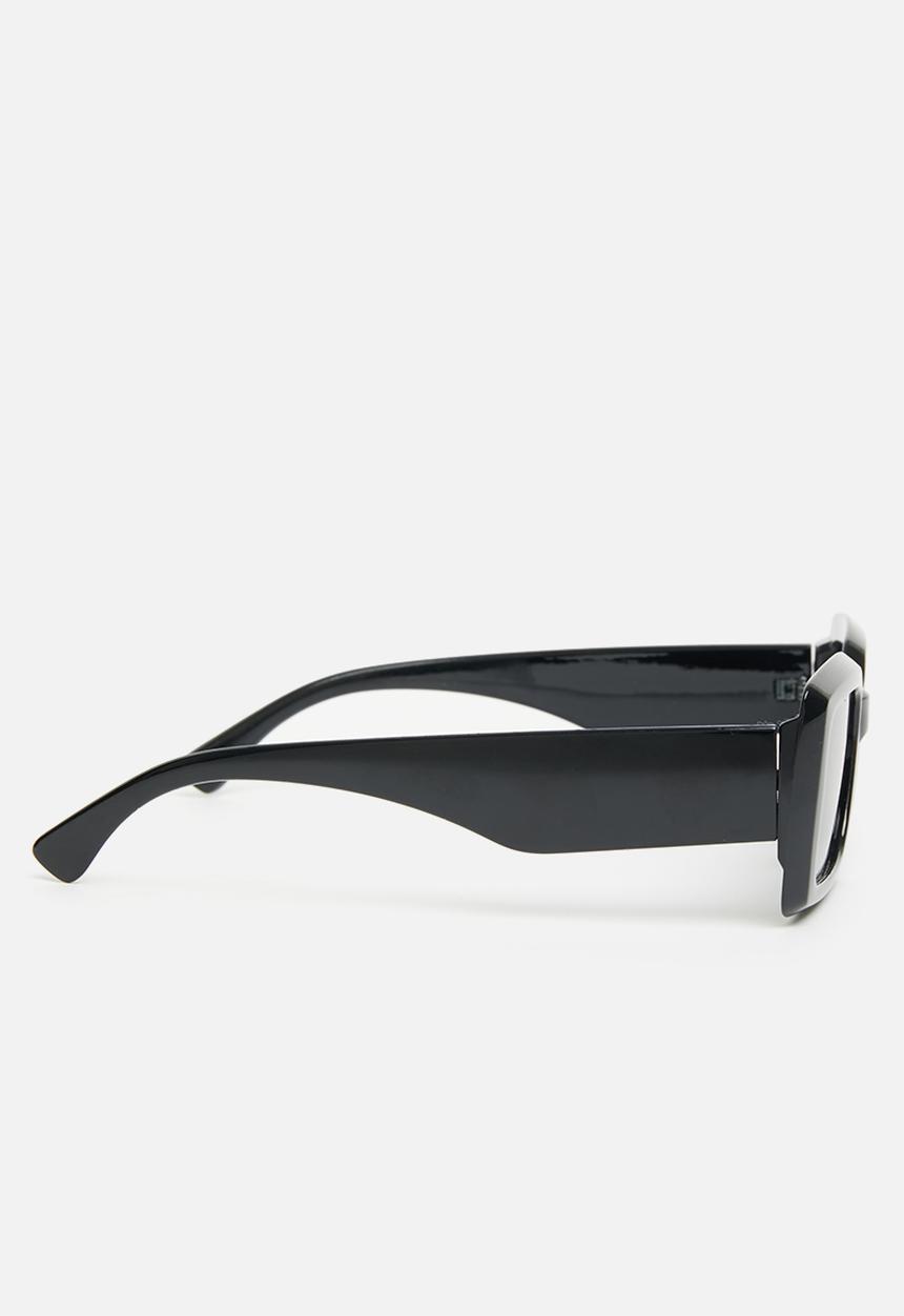 Superbalist - Austin rectangular sunglasses - black