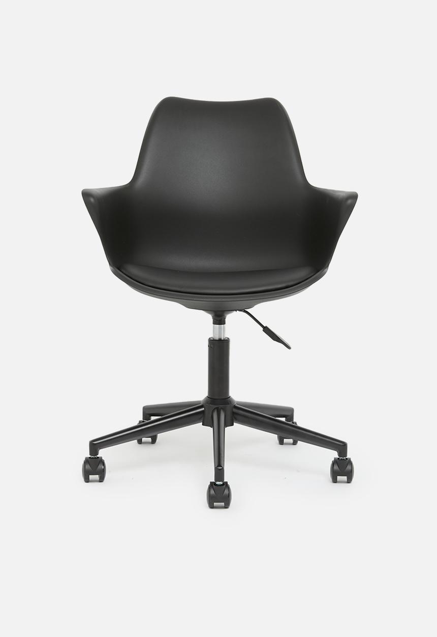 Sixth Floor - Ramsey pp office chair - black