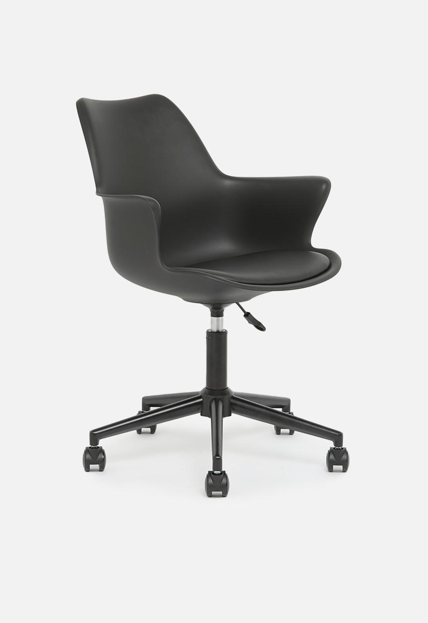 Sixth Floor - Ramsey pp office chair - black