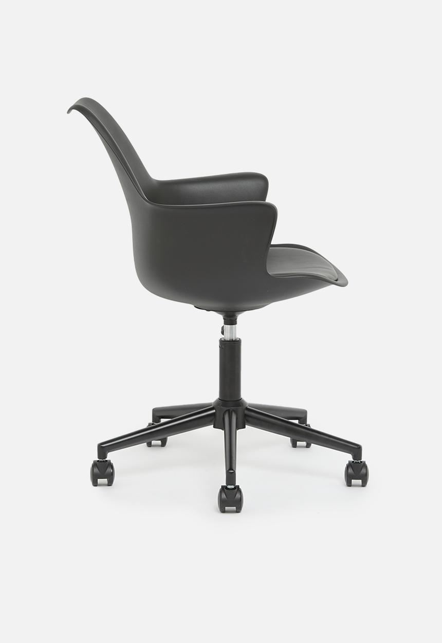 Sixth Floor - Ramsey pp office chair - black