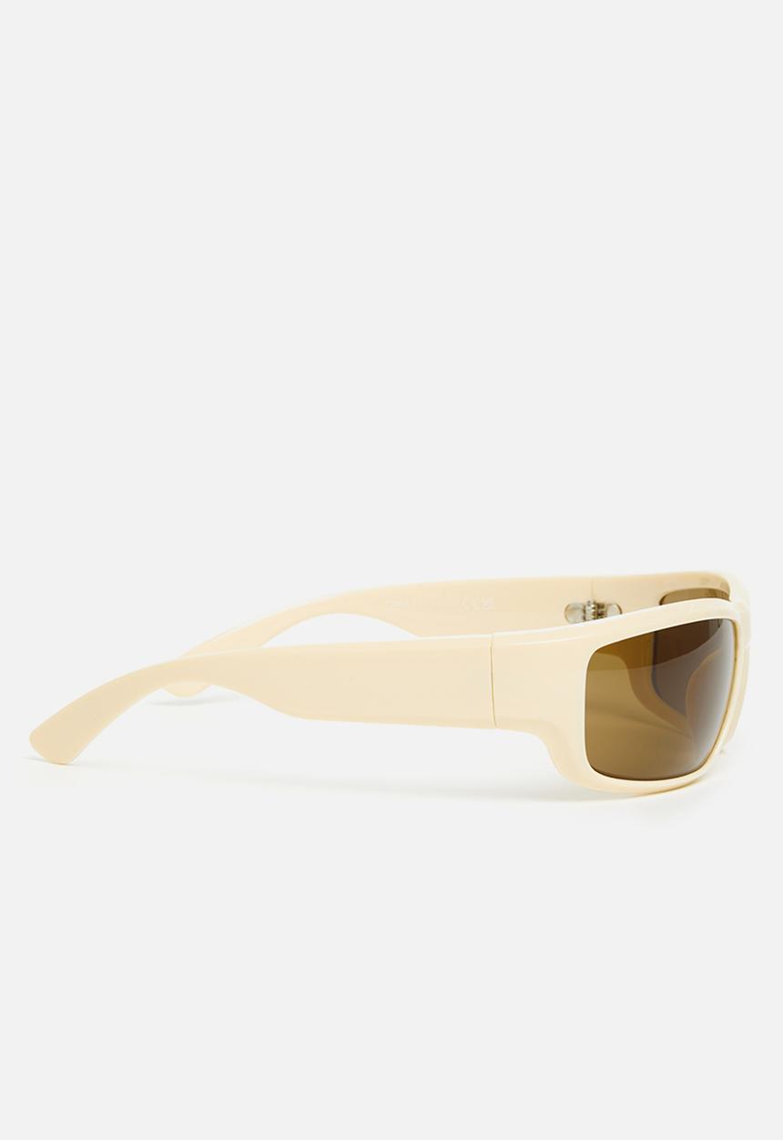Superbalist - Lennon racer sunglasses - cream