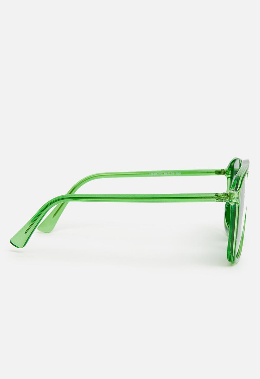 Superbalist - Della aviator sunglasses - green