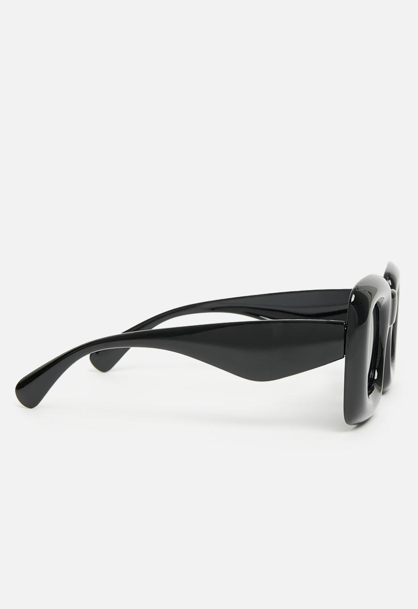 Superbalist - Raya rectangle sunglasses - black