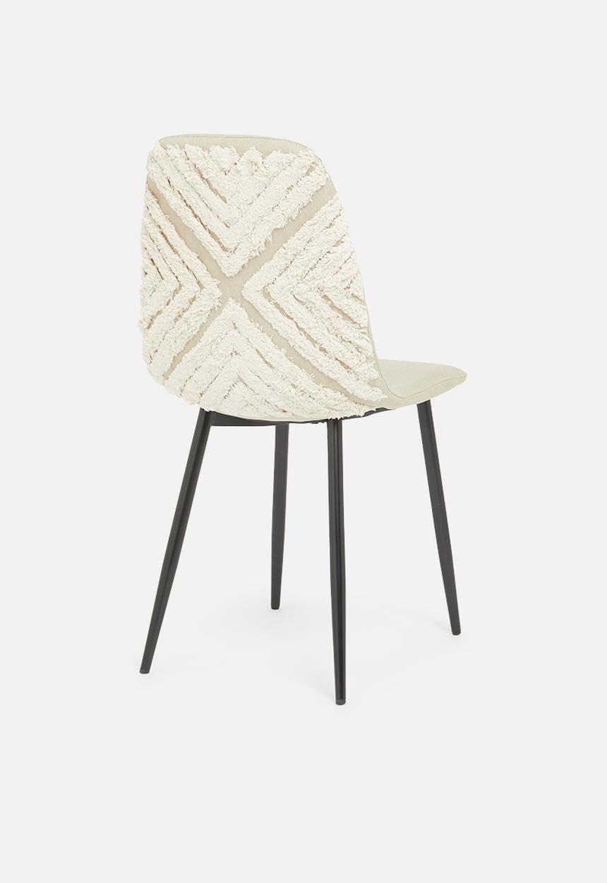 Sixth Floor - Jade upholstered dining chair - natural