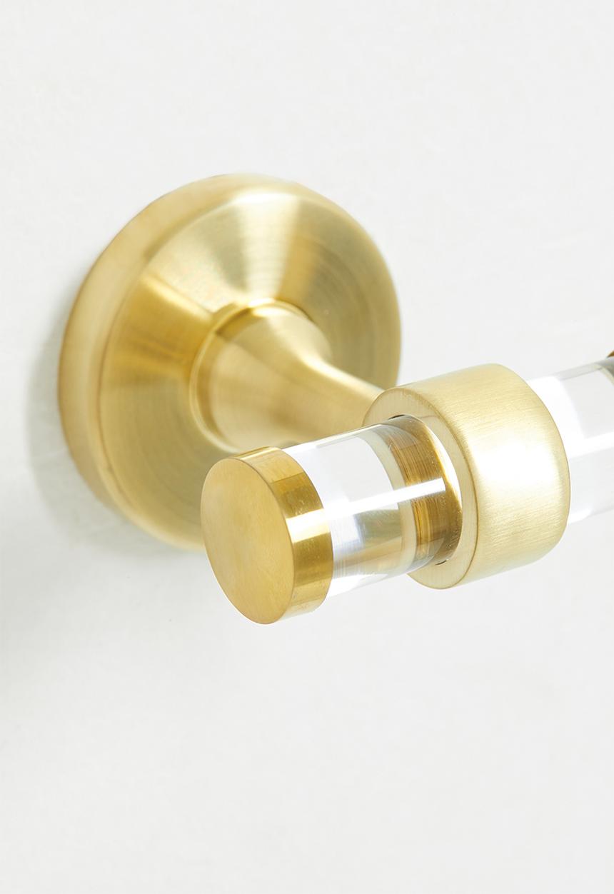 Sixth Floor - Elo acrylic robe hook - gold