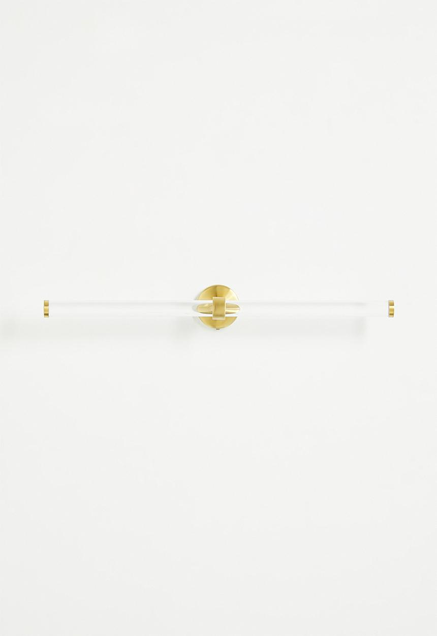 Sixth Floor - Elo acrylic hand towel holder - gold