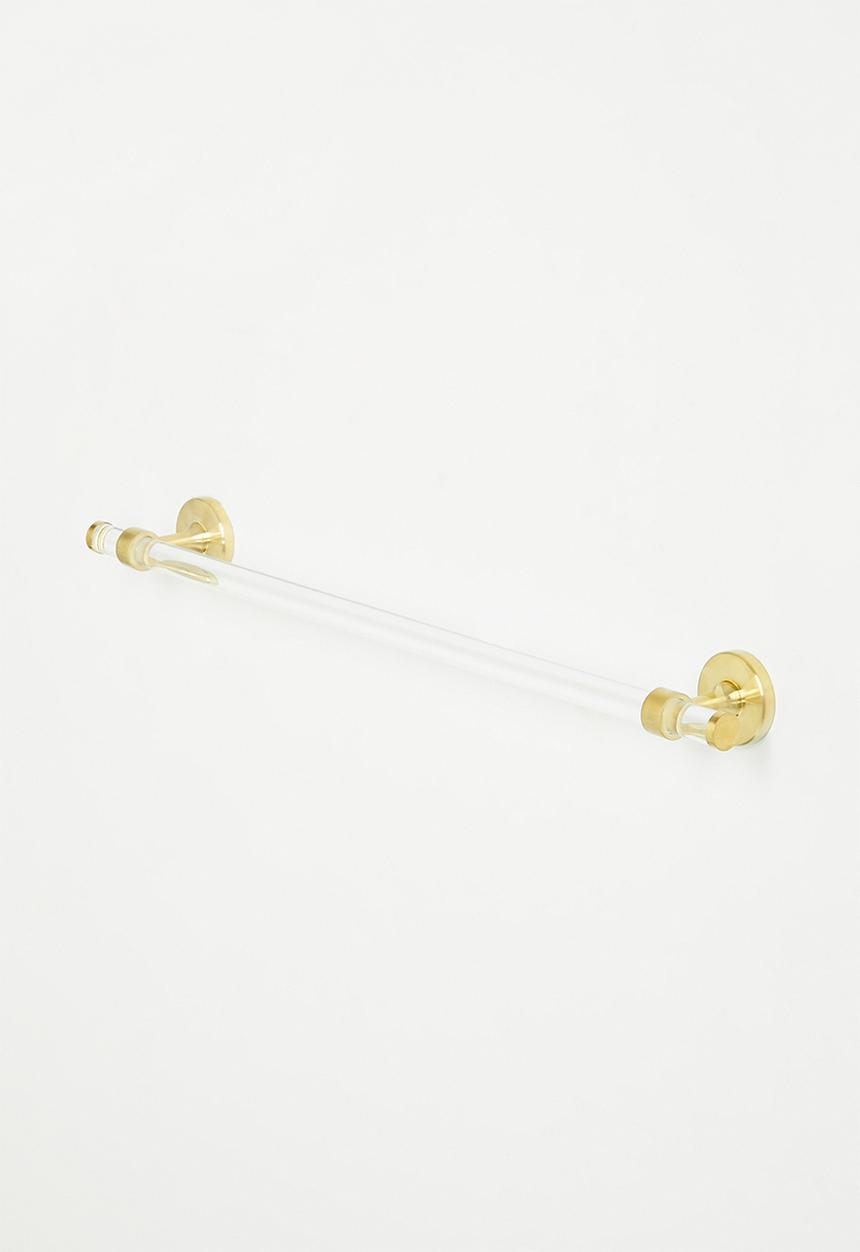 Sixth Floor - Elo acrylic towel rail - gold