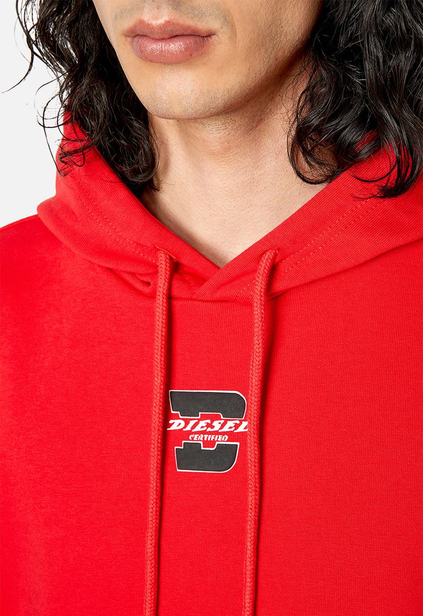 Diesel  - S-ginn-hood-k33 - red