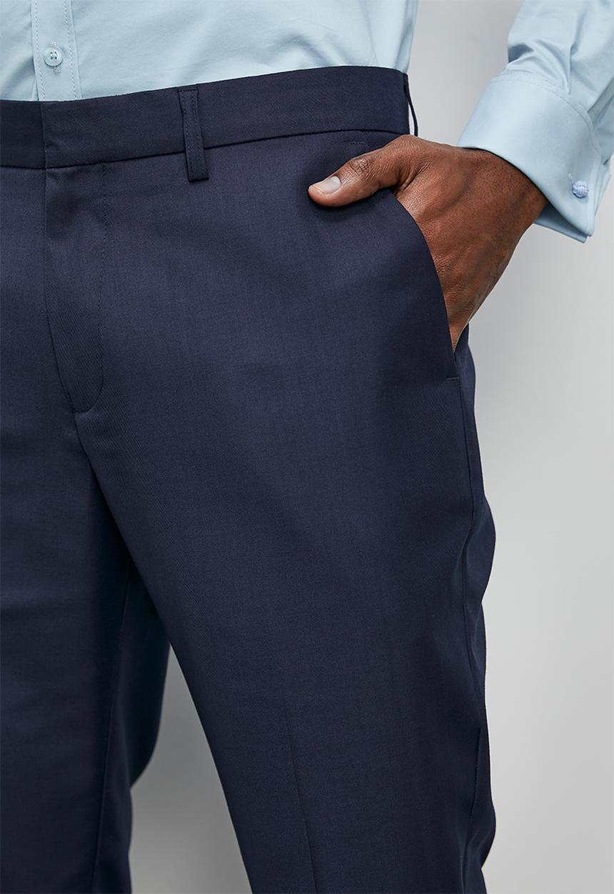 Superbalist - Regular fit trousers - navy