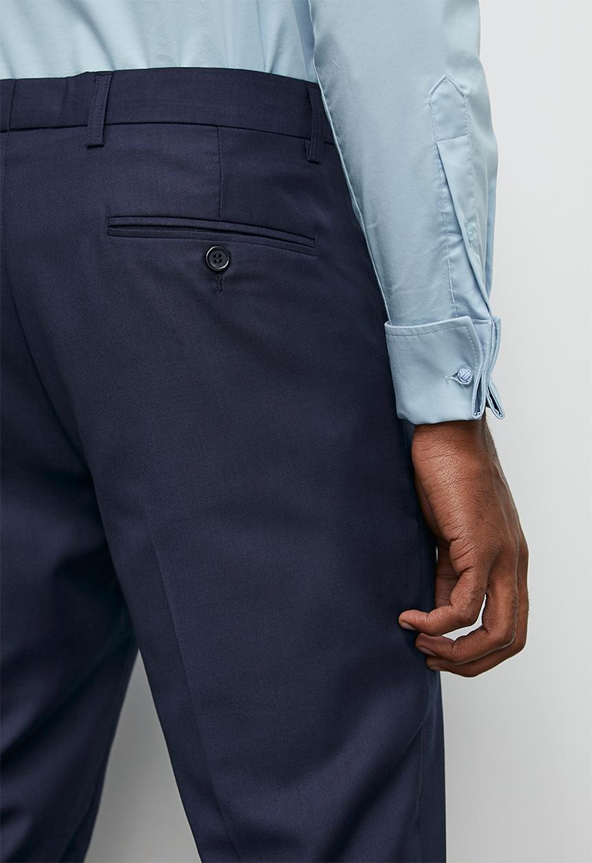 Superbalist - Regular fit trousers - navy