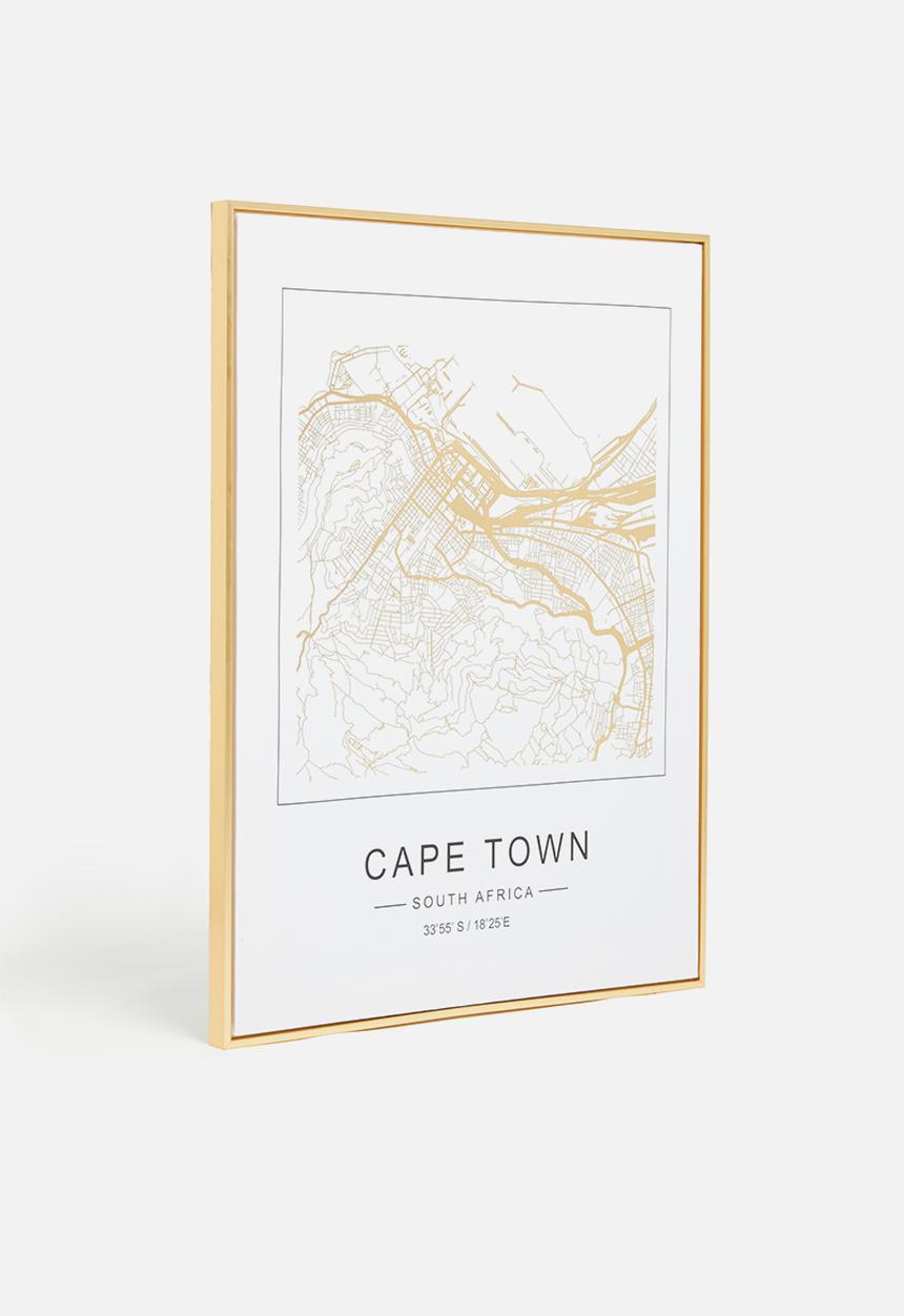 Sixth Floor - Cape Town, South Africa - framed art