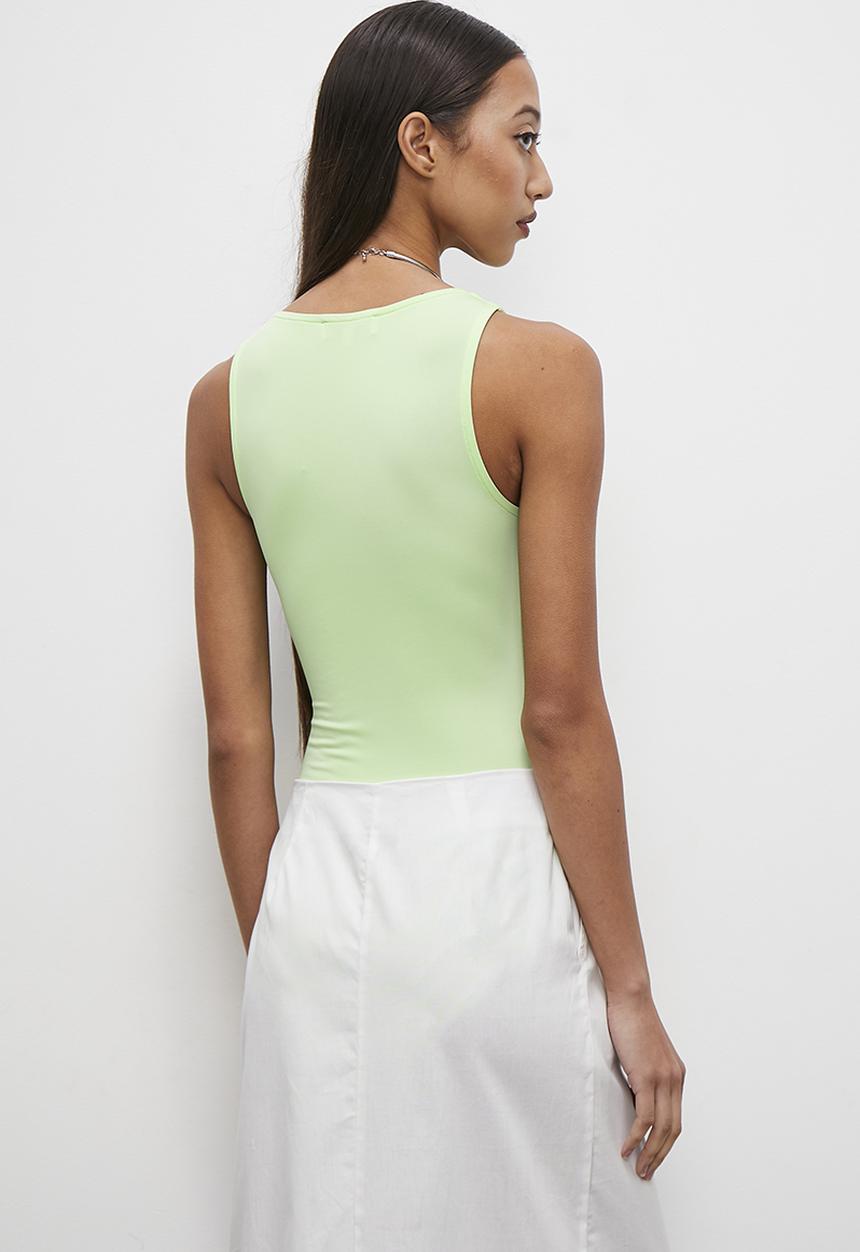Superbalist - Boatneck bodysuit - mint