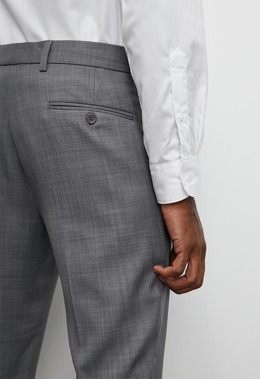 Superbalist - Charlie slim fit trousers - grey2