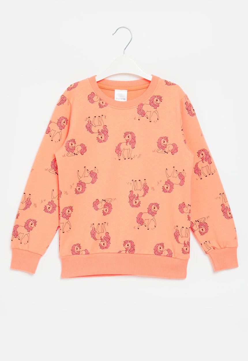 Pop Candy - Girls sweatshirt - orange