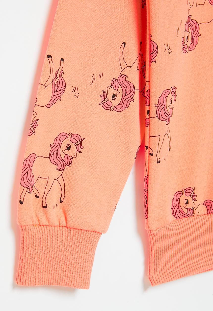 Pop Candy - Girls sweatshirt - orange