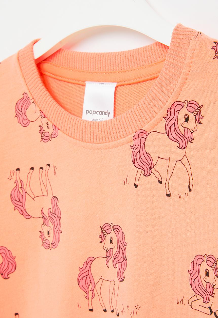 Pop Candy - Girls sweatshirt - orange