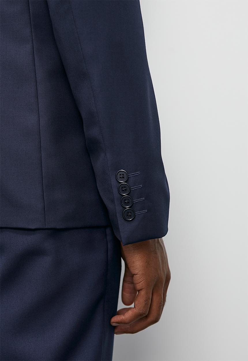 Superbalist - Regular fit 2-button single vent blazer - navy