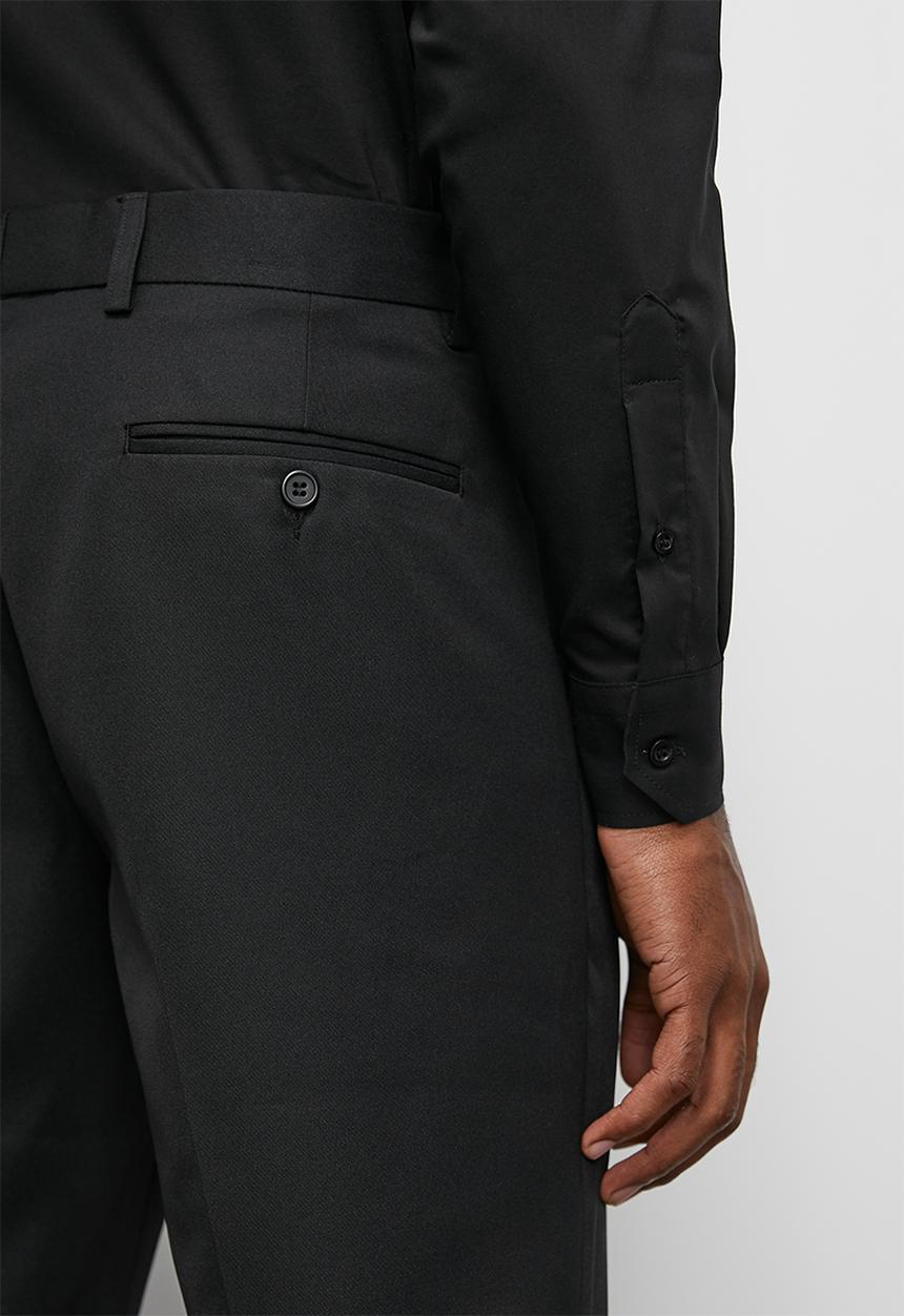 Superbalist - Regular fit trousers - black