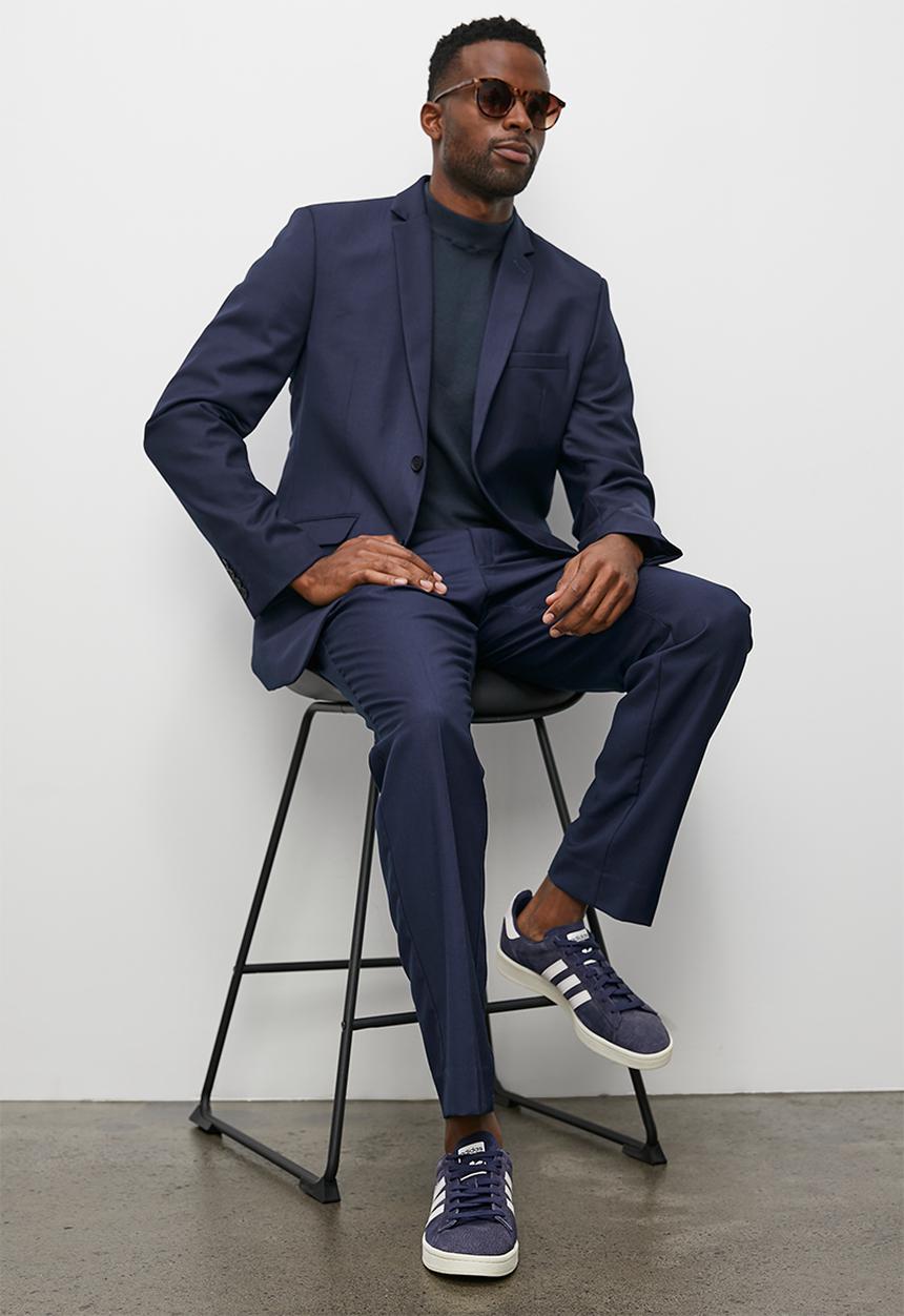 Superbalist - Soho slim fit trouser - navy