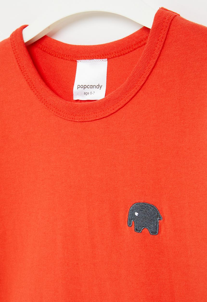 Pop Candy - Boys twofer tee - red & black