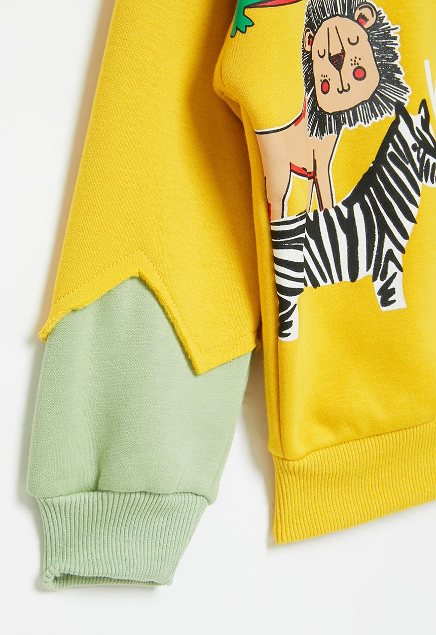 Pop Candy - Boys sweatshirt - yellow