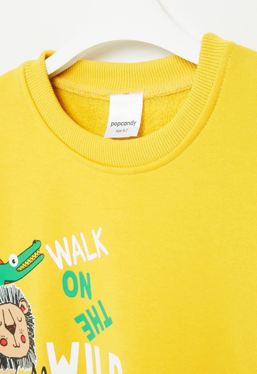 Pop Candy - Boys sweatshirt - yellow